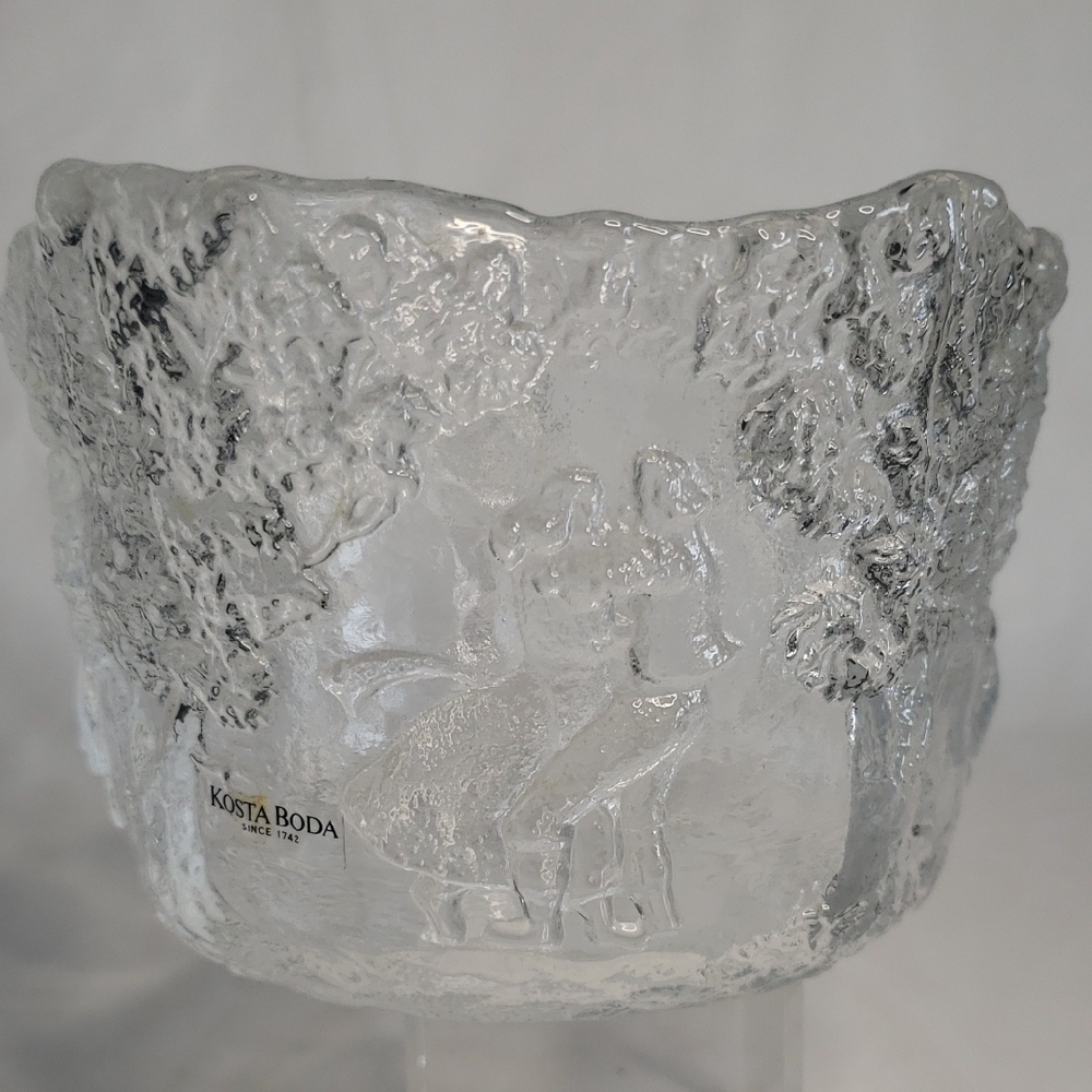 Kosta Boda Rhapsody 1970s Glass Art Bowl